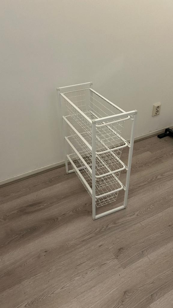 Wit badkamermeubel Ikea, Ophalen, Gebruikt, 50 tot 100 cm, Minder dan 100 cm