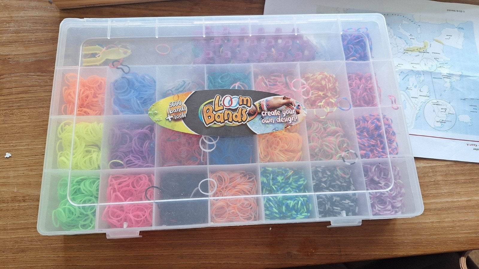 Loom Bands Knutselset - Diverse Kleuren en Gereedschap, Ophalen, Gebruikt, Meerkleurig, Educatief