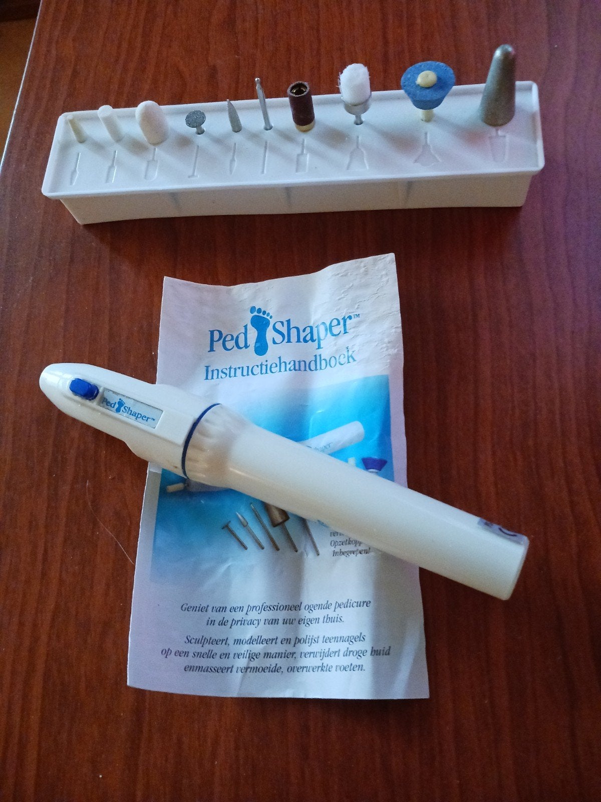 Ped Shaper Pedicure Set - Zo goed als nieuw, Ophalen of Verzenden, Zo goed als nieuw, Hand- en Voetverzorging