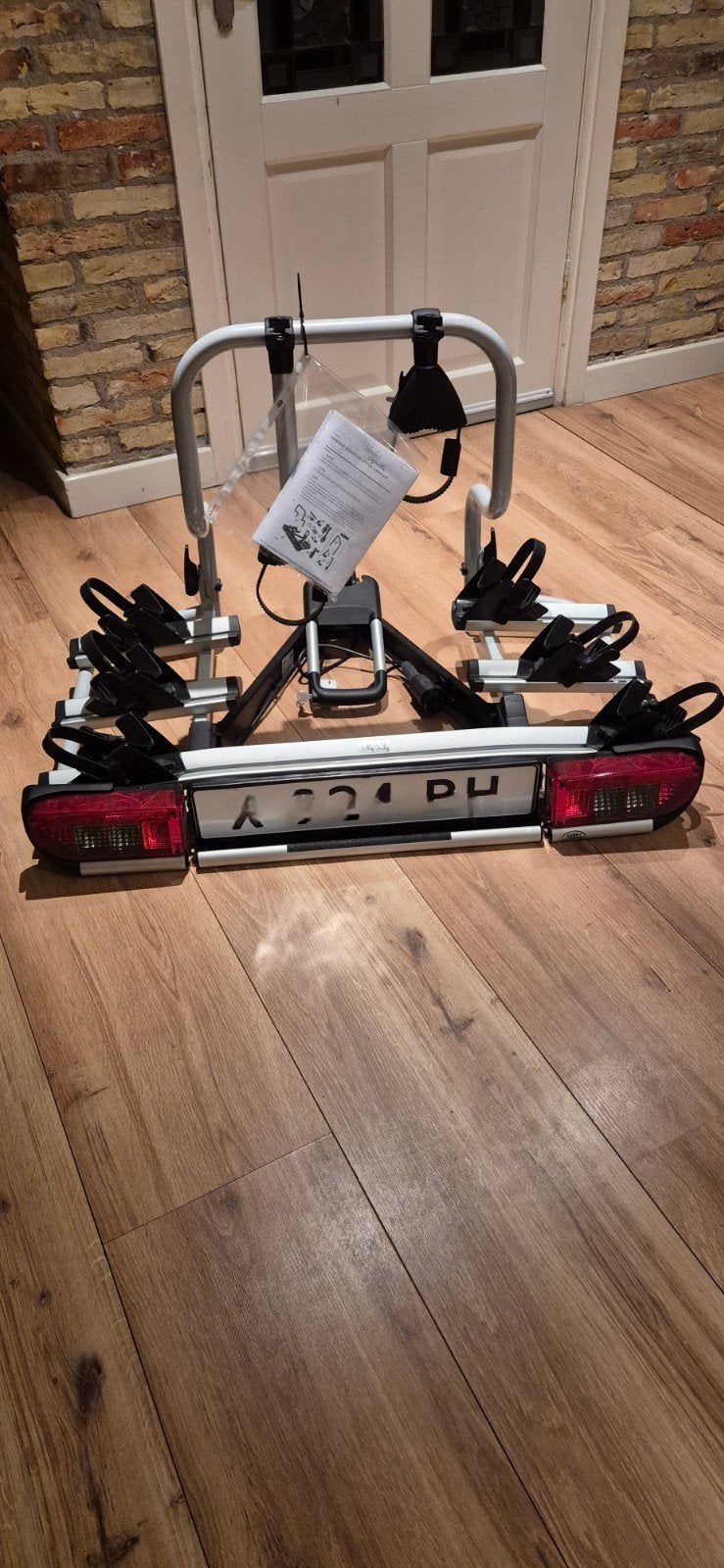 Land Rover Defender Trekhaakfietsenrek, Ophalen, 2 fietsen, Nieuw, Trekhaakdrager