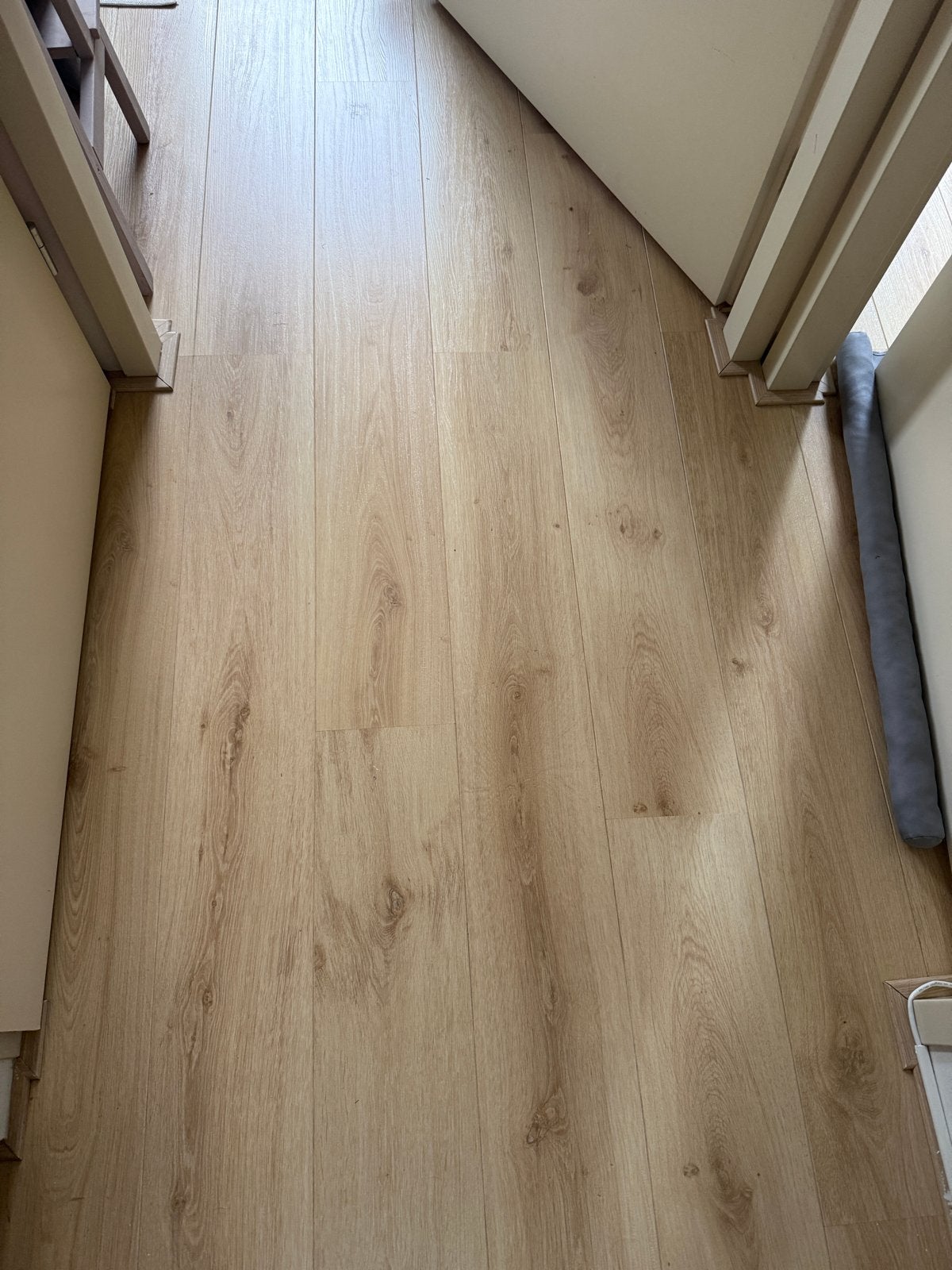 Lichtbruin laminaat, Ophalen, Gebruikt, 50 tot 150 cm, 10 m² of meer