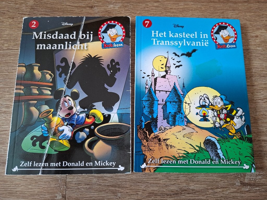 Zelf lezen met Donald Duck en Mickey ..... Duck lezen, Ophalen of Verzenden, Gelezen, Fictie algemeen