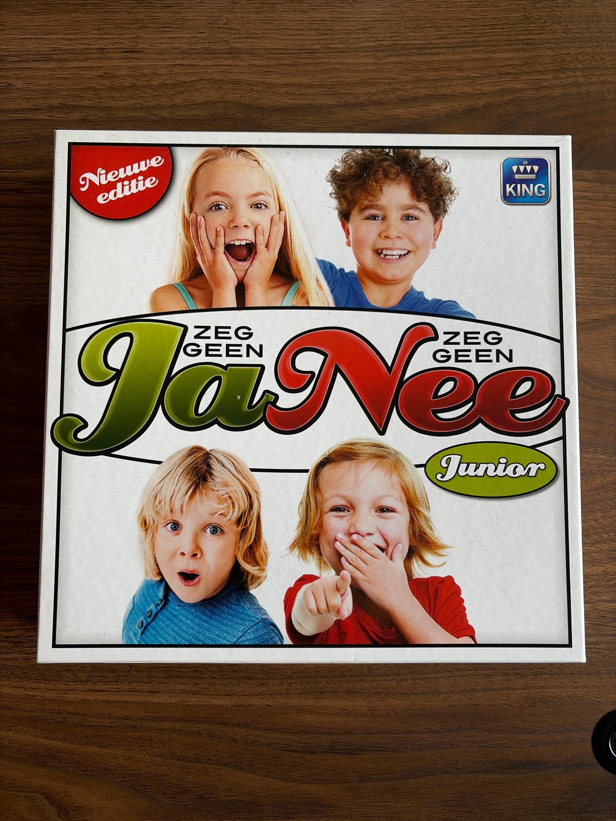 Zeg Geen Ja Nee Junior - Nieuwe Editie, Drie of vier spelers, Ophalen of Verzenden, Zo goed als nieuw