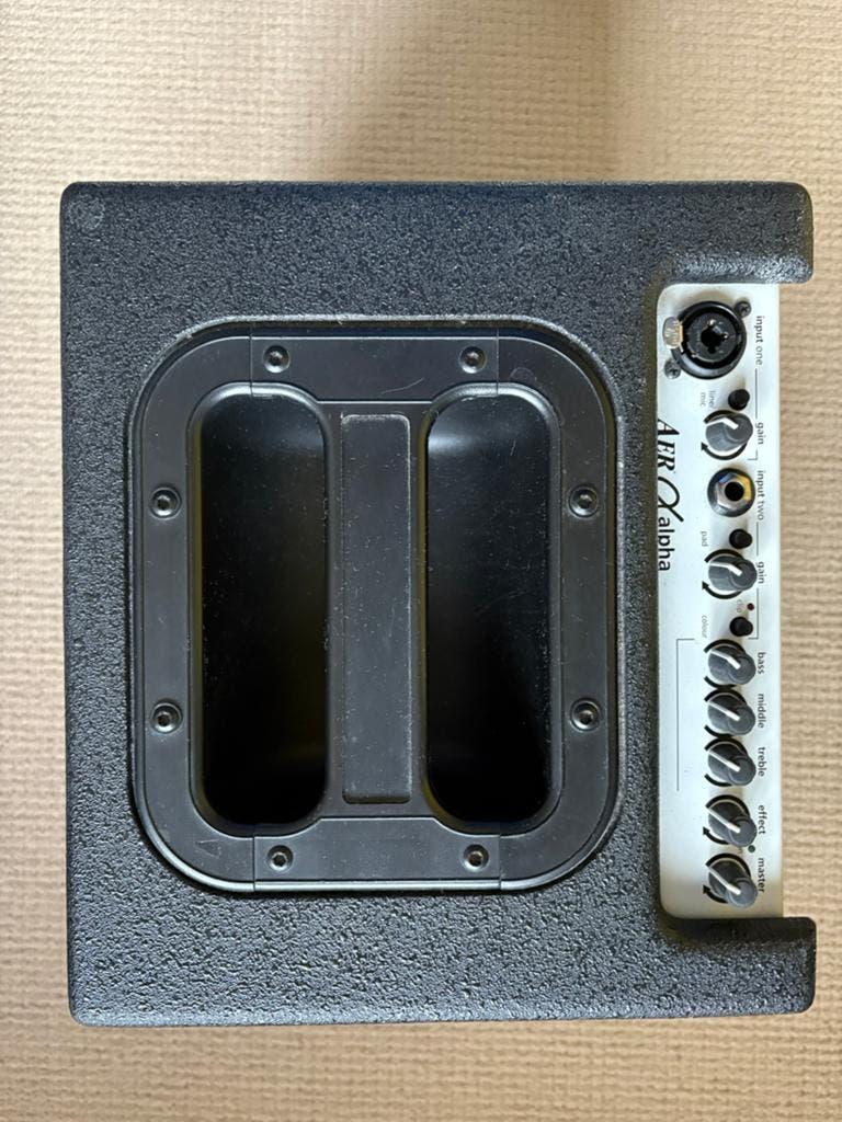AER Alpha versterker - klein formaat, groot(s) geluid, Ophalen of Verzenden, Gebruikt, Gitaar, Minder dan 50 watt