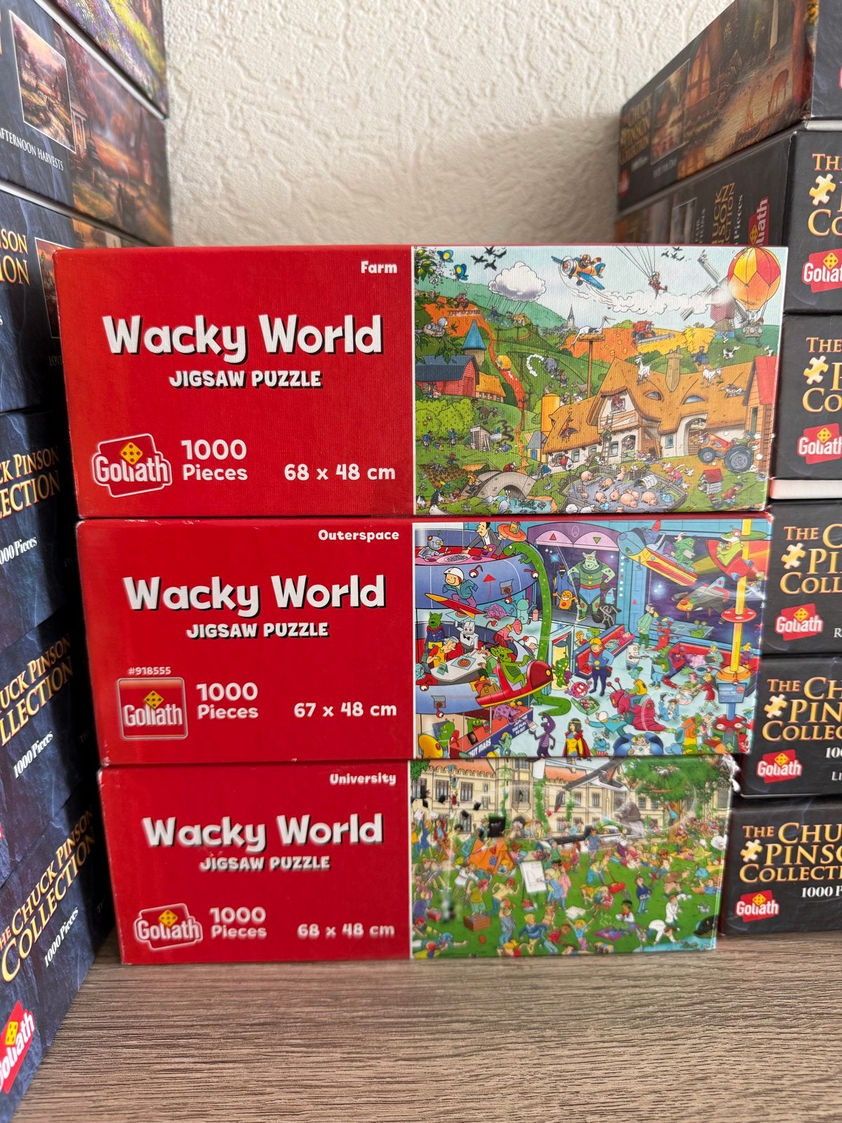 Diverse puzzels: 1000 en 2000 stukjes - Z.G.A.N., Ophalen, Nieuw