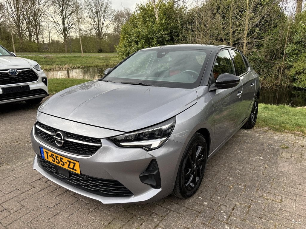 Opel Corsa 1.2 GS Line 102pk 5 deurs | Zwarte velgen | LED K, Voorwielaandrijving, Stof, Gebruikt, Euro 6