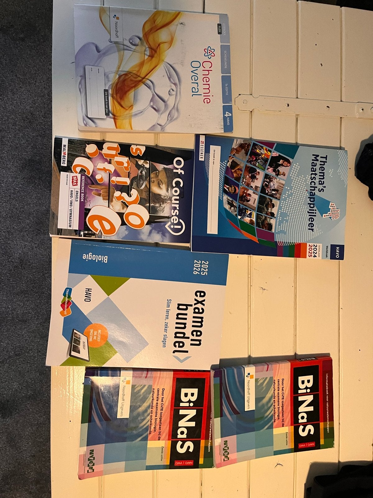 Schoolboeken HAVO: Biologie, Chemie, Maatschappijleer, Engel, Ophalen of Verzenden, Nieuw, HAVO, Biologie