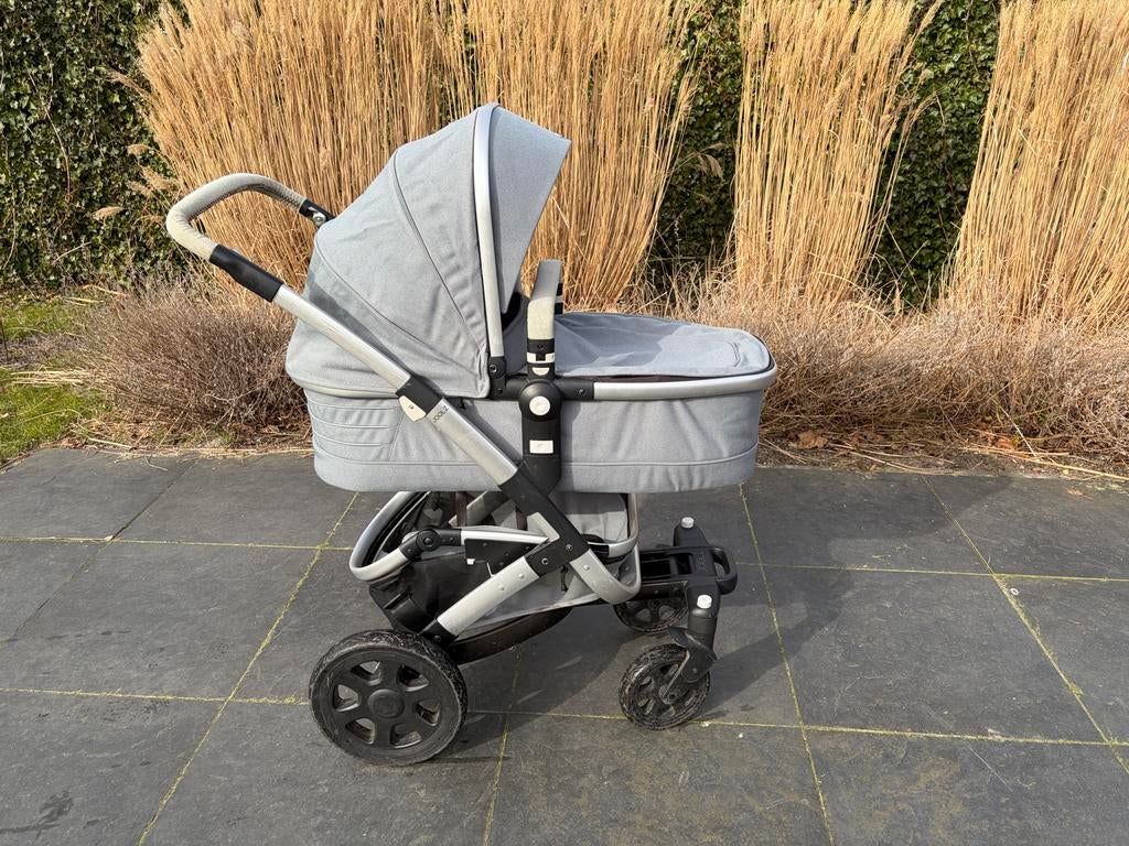 Joolz Geo 2 Kinderwagen Complete Set Gentle Blue LE + Acc., Zo goed als nieuw, Combiwagen, Verstelbare duwstang, Ophalen