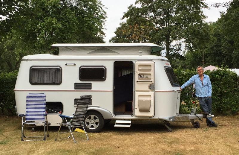 Eriba Touring Troll 550, Caravans en Kamperen, Caravans, Standaardzit, Tot en met 3, Particulier, Dwarsbed