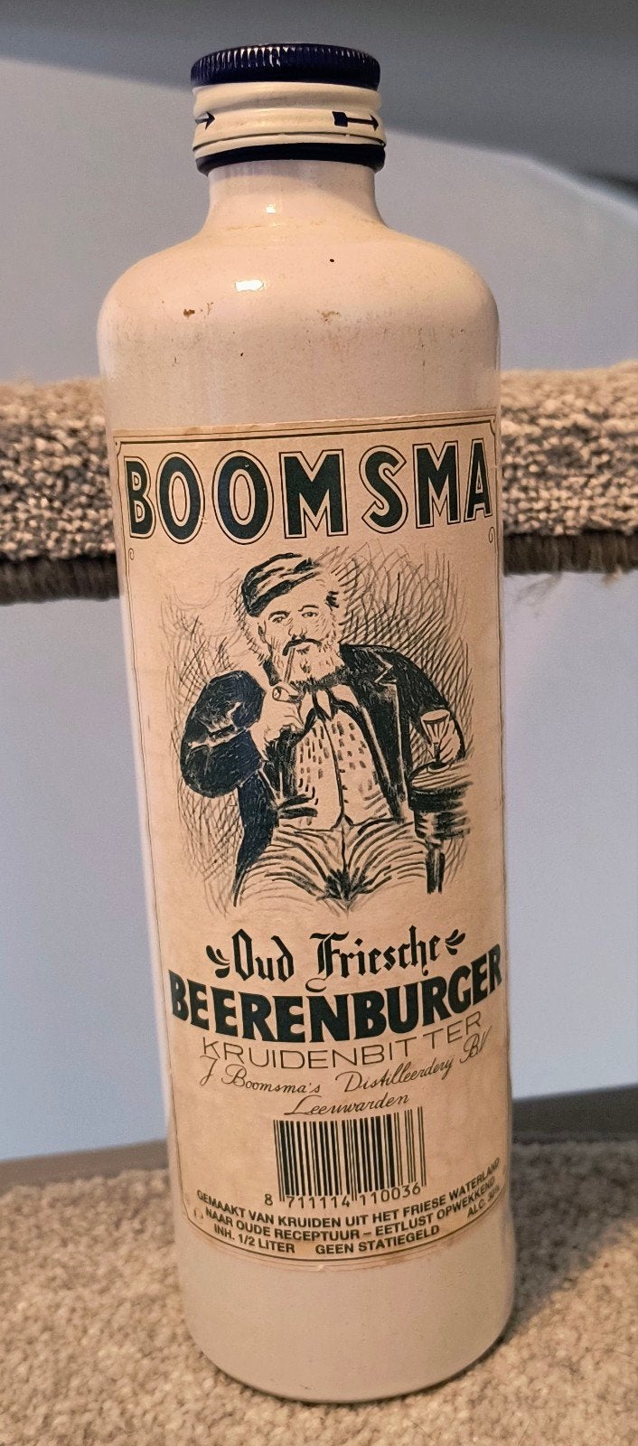 Boomsa Oud Friesche Beerenburger Kruidenbitter 0.5L, Ophalen of Verzenden