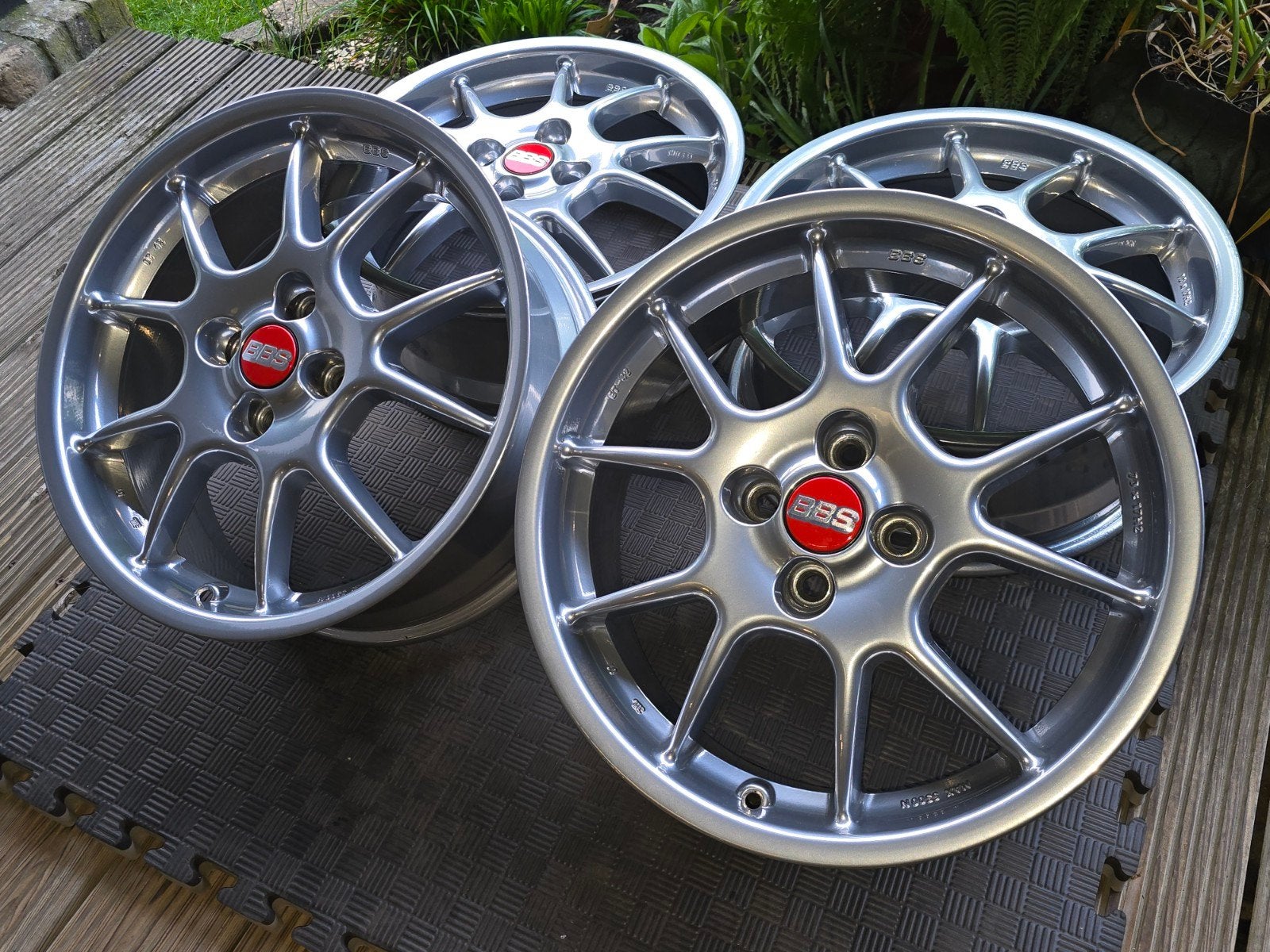 BBS RK 7x17 4x100 et42 vw gti g60 up opel bmw e30 Honda seat, Velg(en), 17 inch, Ophalen of Verzenden, Personenwagen