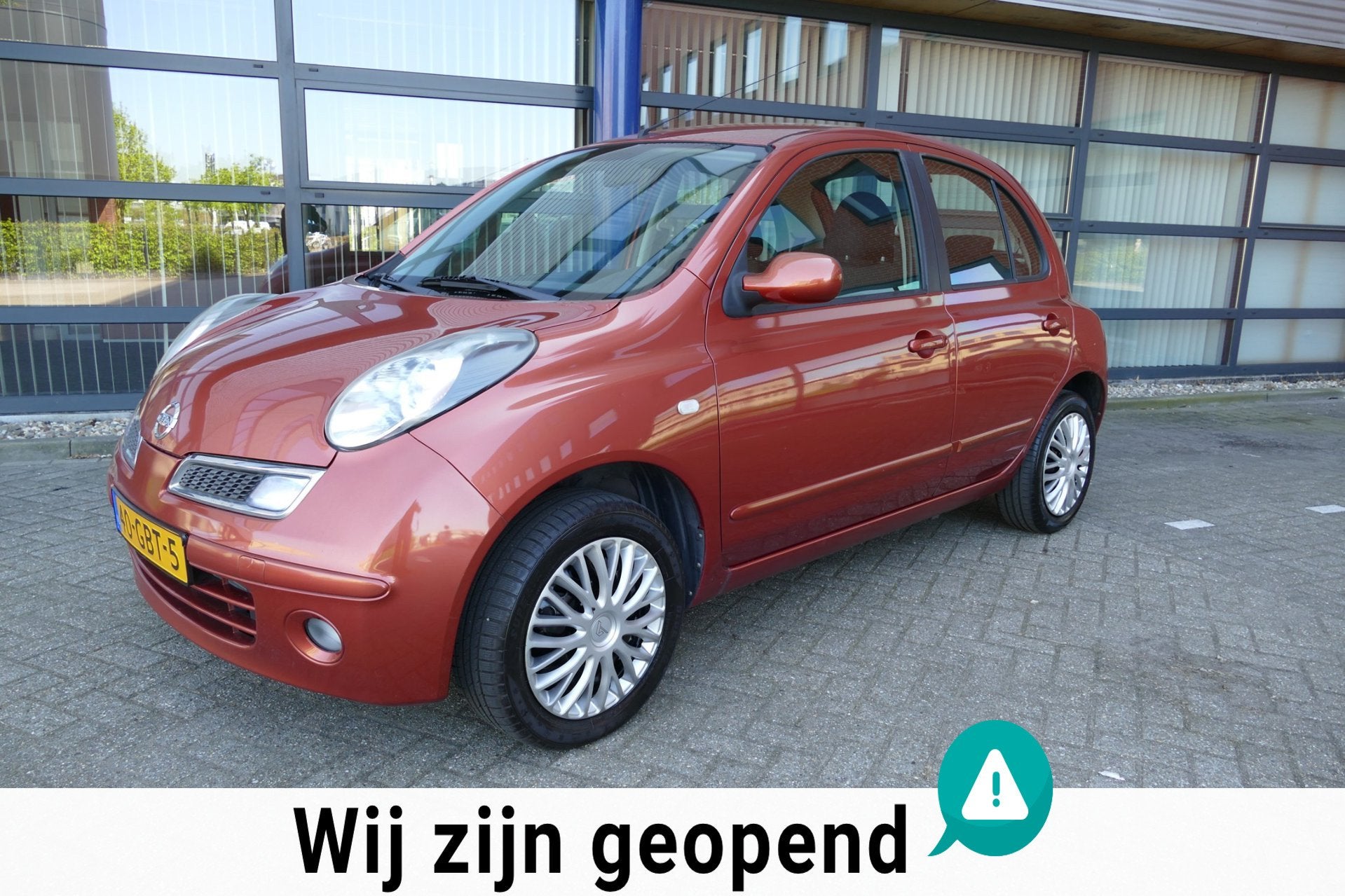 Nissan Micra 1.2 Acenta 5-deurs Airco Apk 21-4-2027, Auto's, Voorwielaandrijving, Stof, Gebruikt, Origineel Nederlands