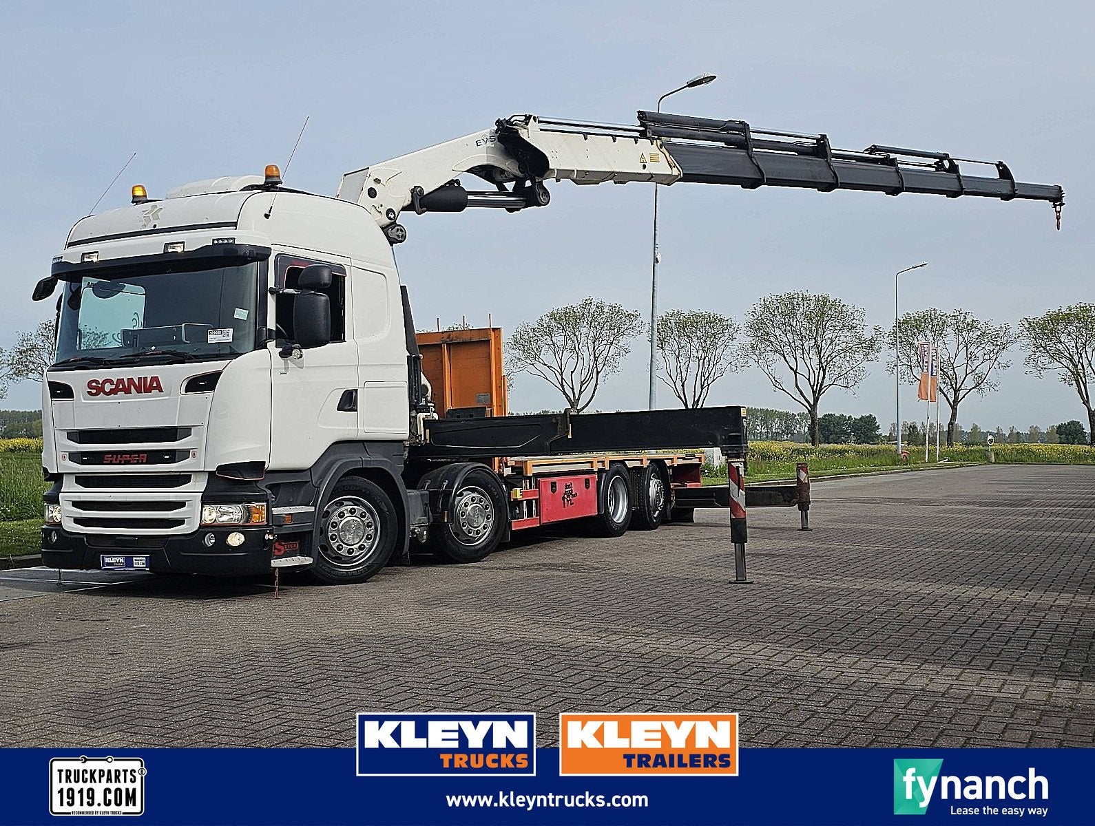 SCANIA R490 8x2*6 hmf 6020k6, Automaat, Euro 6, Bedrijf, Stoelverwarming