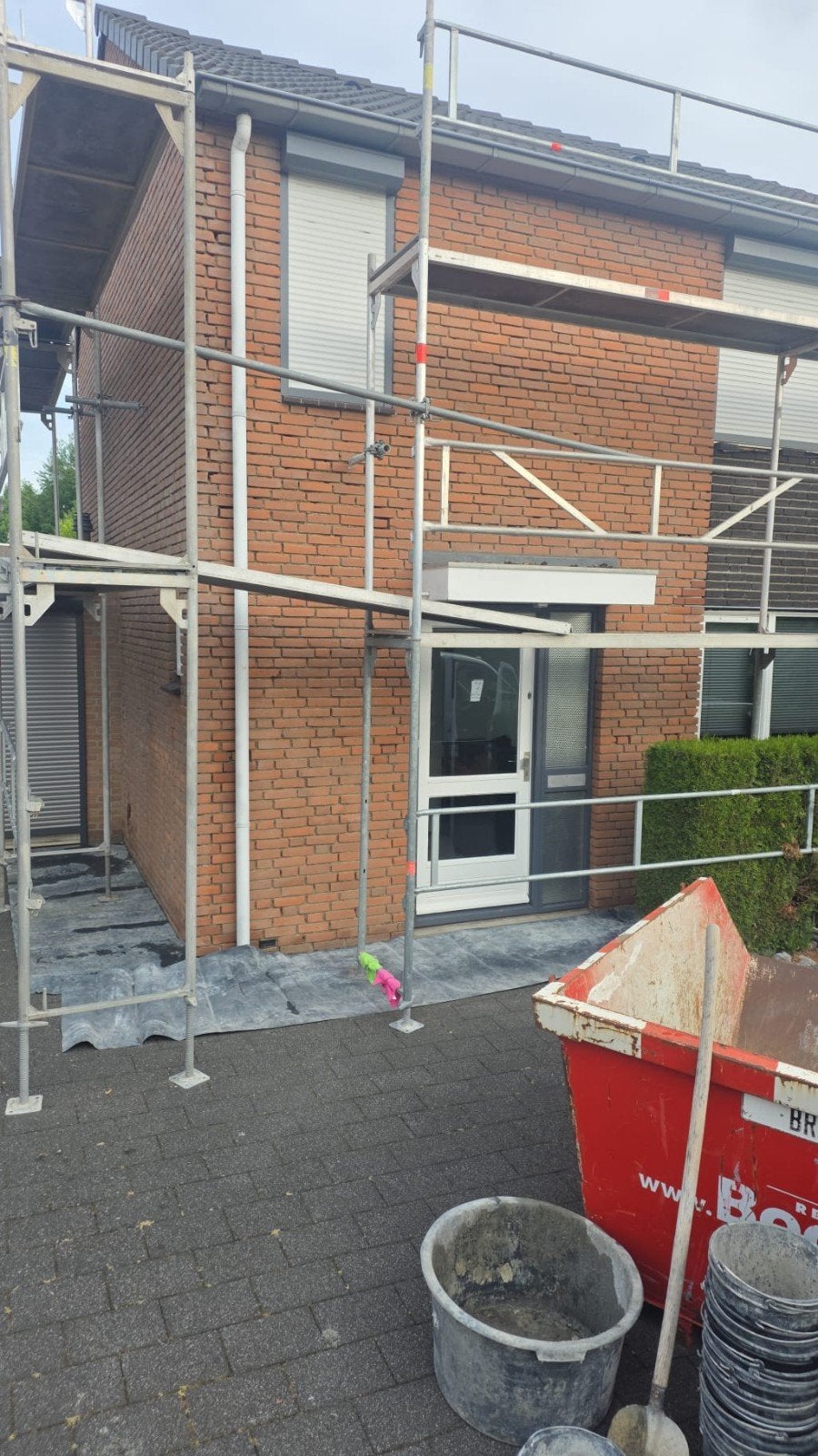 steiger verhuur Limburg, Ophalen of Verzenden, Zo goed als nieuw, Rolsteiger of Kamersteiger, 5 meter of hoger