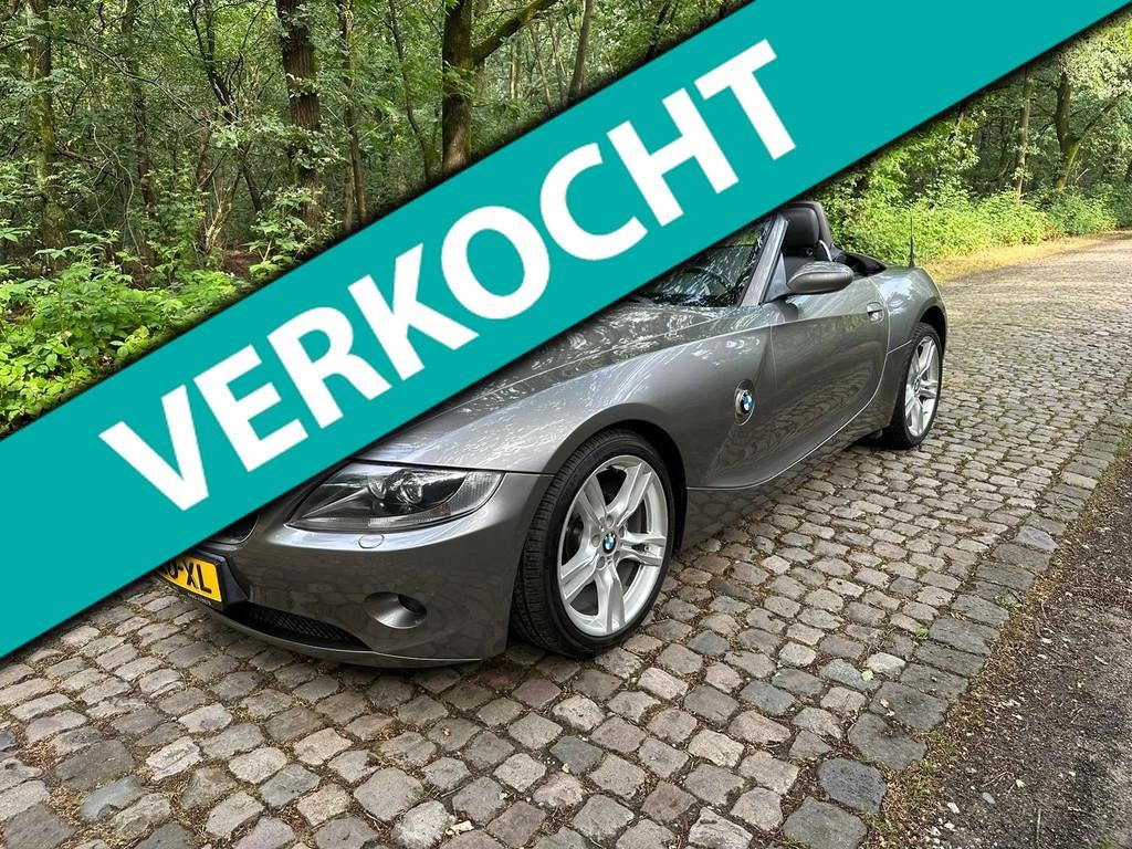 BMW Z4 Roadster 2.0i, 13 km/l, 1195 kg, Zwart, 4 cilinders