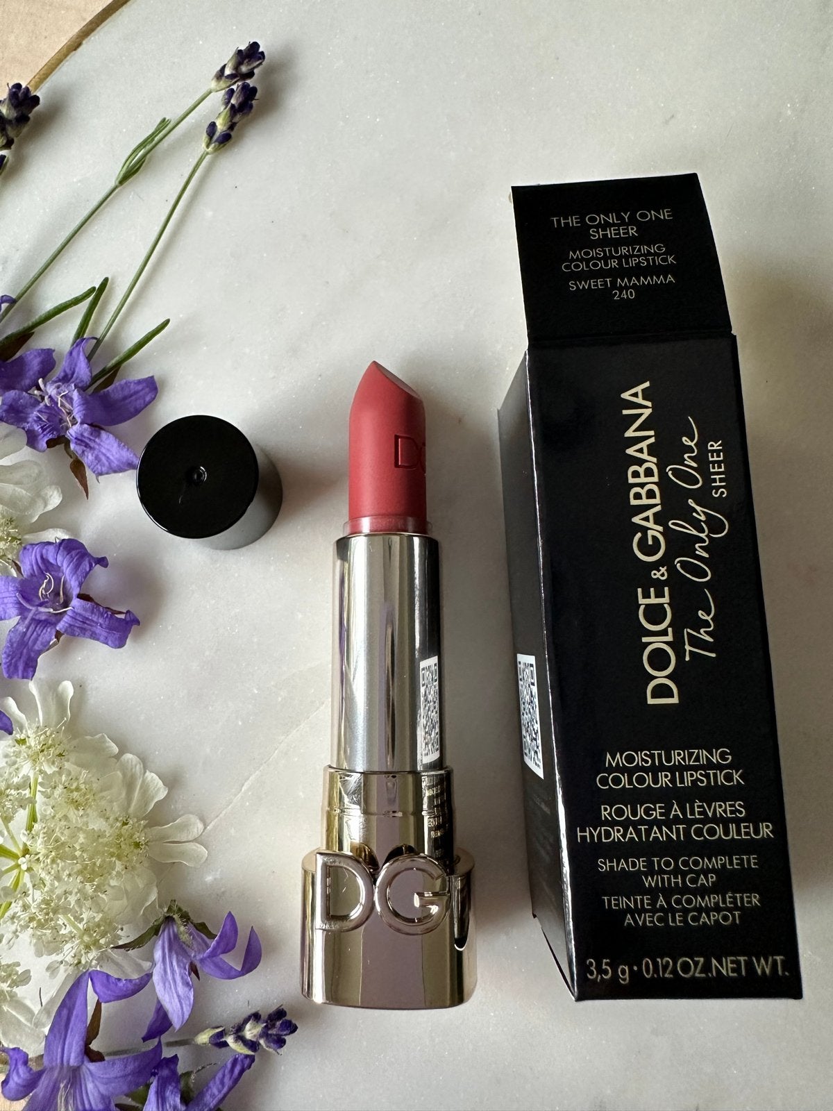 Dolce & Gabbana The Only One Sheer Lipstick - Sweet Mamma, Lippen, Nieuw, Ophalen of Verzenden, Make-up