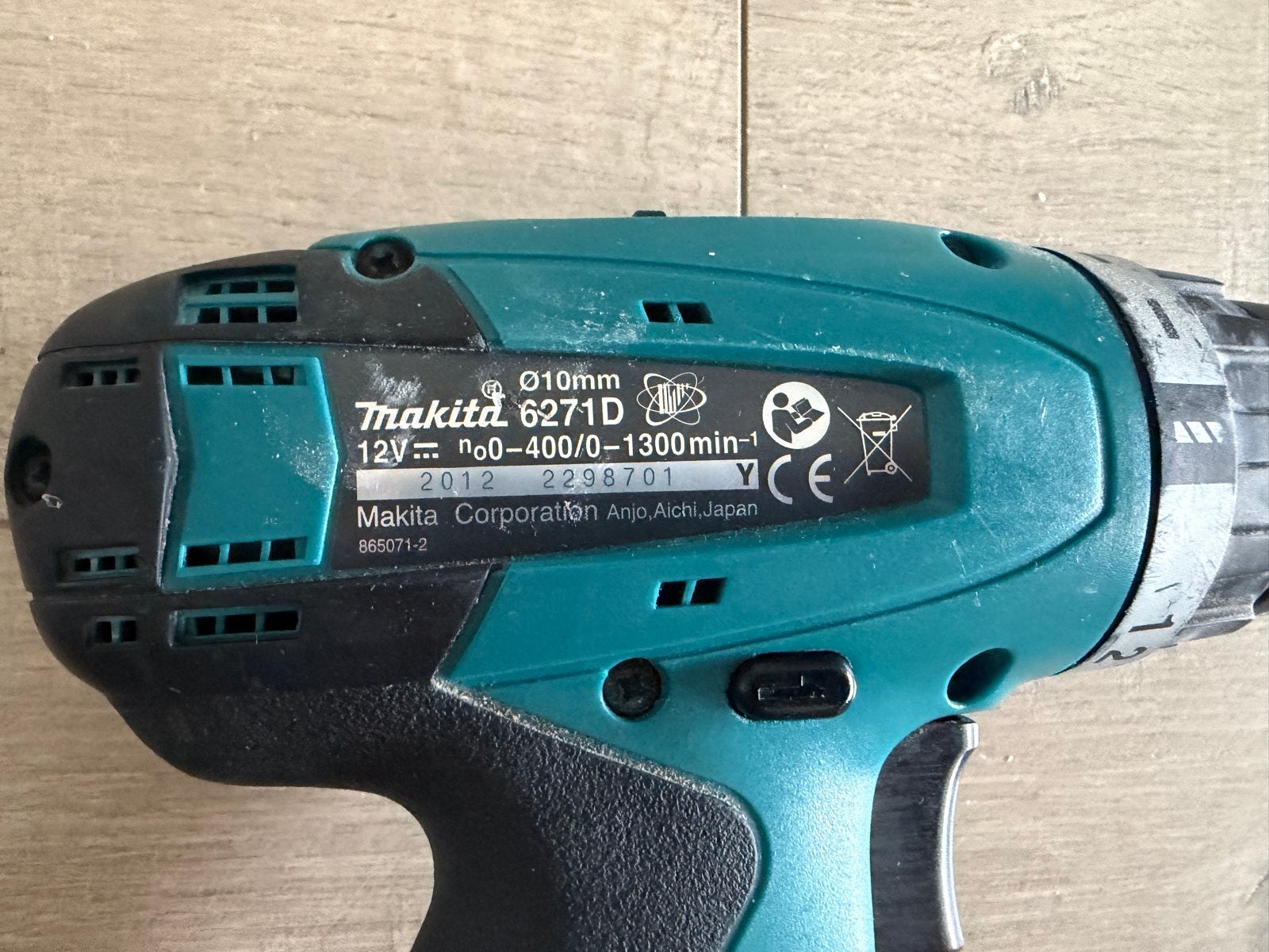 Foto 9 van Makita 6271D Accuboormachine + Complete Gereedschapsset