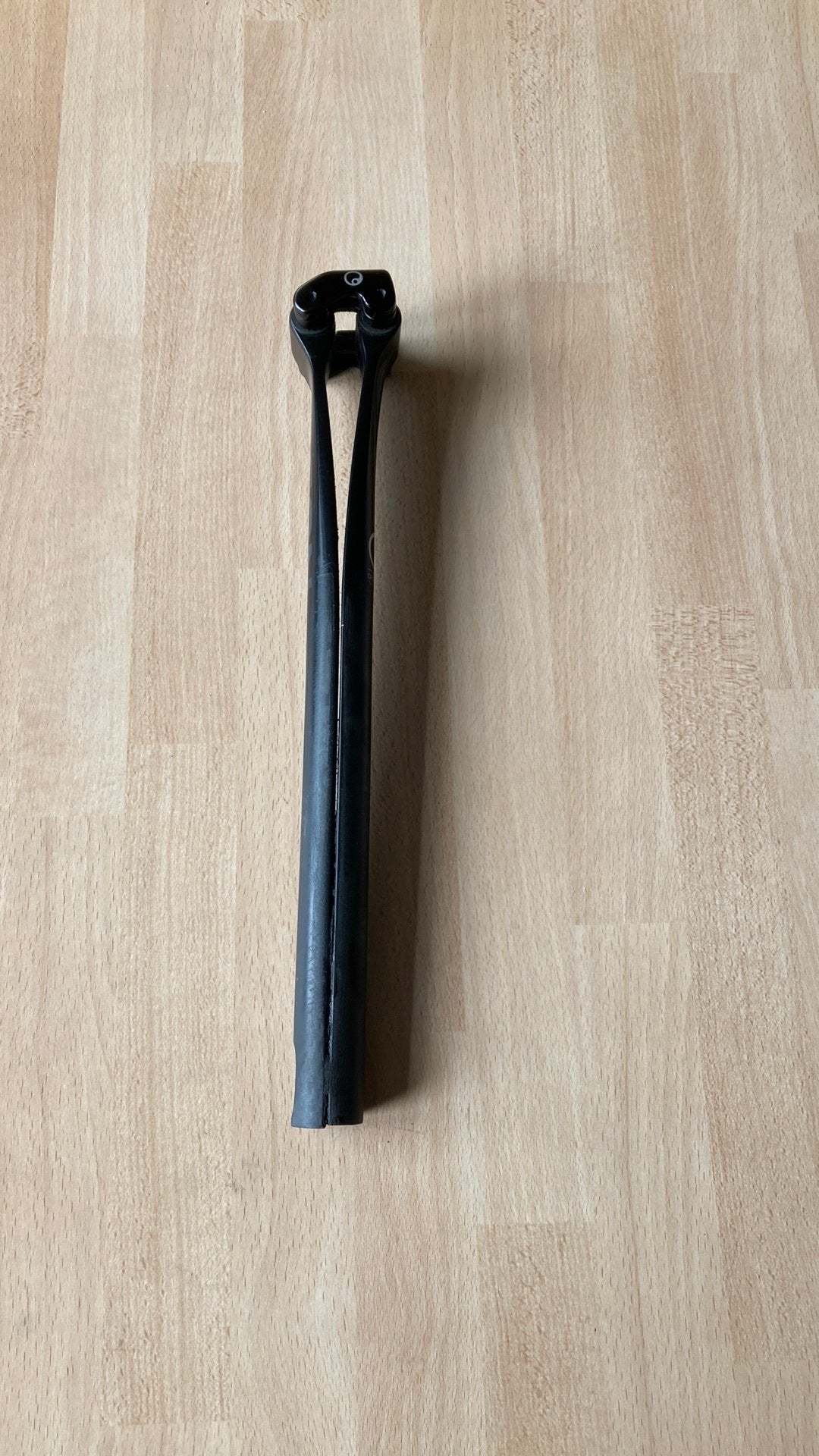 Ergon CF all road pro carbon suspension zadelpen. 27.2, Ophalen of Verzenden, Gebruikt, Carbon