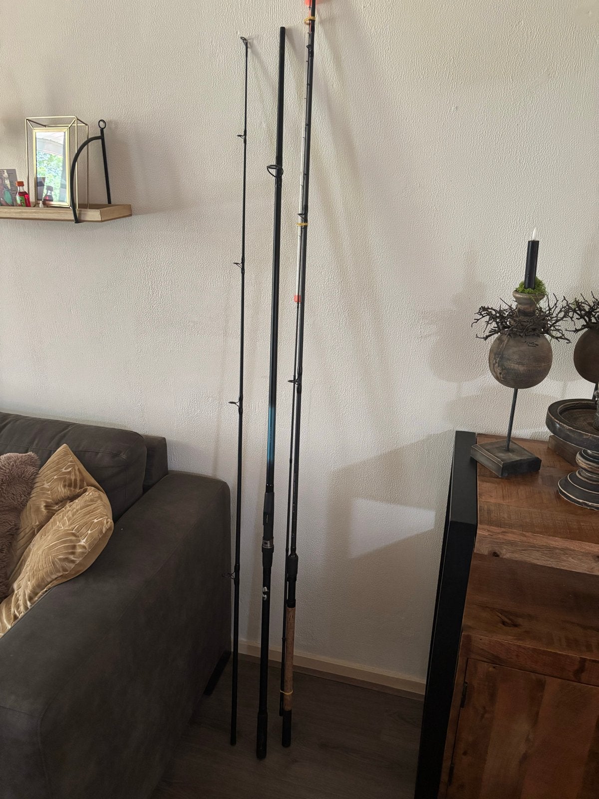 Shimano Feeder 12 ft, Karperhengel en 2 Molens, Watersport en Boten, Hengelsport | Algemeen, Gebruikt, Complete hengel, Ophalen of Verzenden