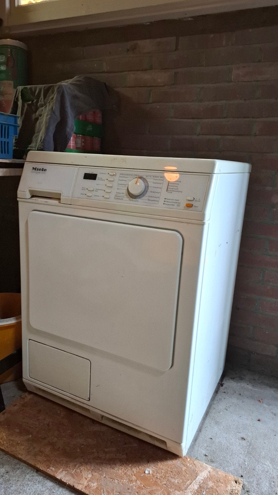 Miele Novotronic T273C Wasdroger - Gebruikt, Ophalen, 6 tot 8 kg, Gebruikt, Luchtafvoer
