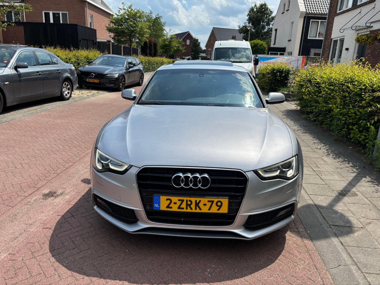 Audi A5 1.8 Tfsi 170pk Multitronic 2015 Grijs, Zwart, 4 cilinders, Origineel Nederlands, 170 pk
