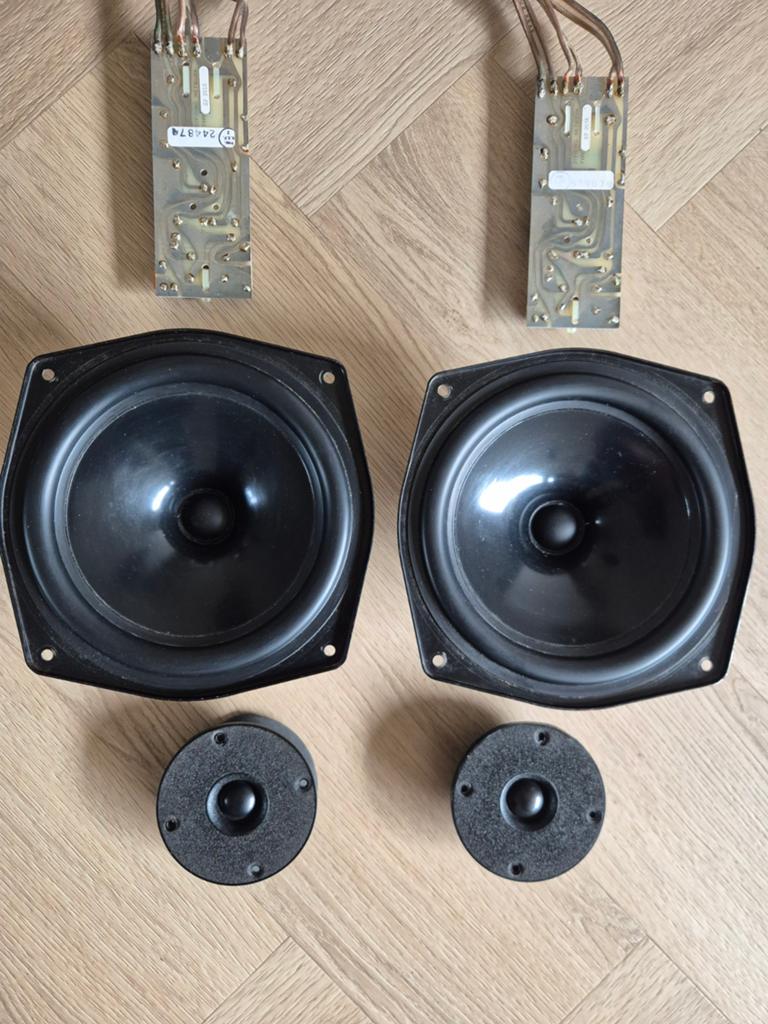 Speakers Kef b200 Kef sp2016 Tonsil GDWK10 80 3, Overige merken, Gebruikt, Ophalen of Verzenden, 60 tot 120 watt
