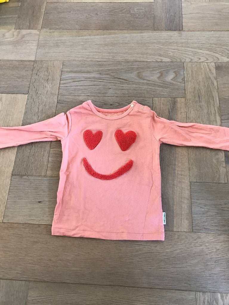 Superleuk shirt maat 80 met leuke opdruk :), Kinderen en Baby's, Babykleding | Maat 80, Tumble 'n Dry, Gebruikt, Meisje, Ophalen of Verzenden