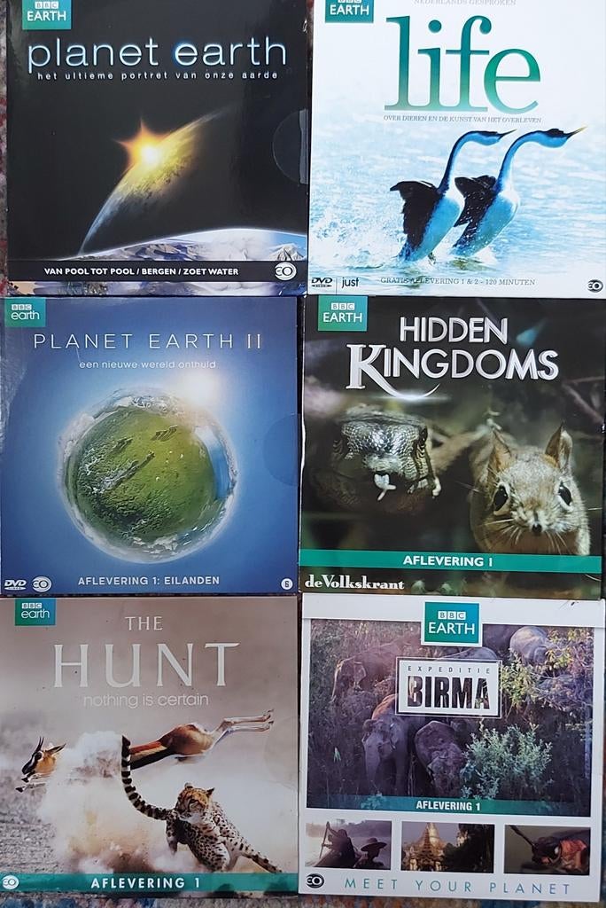 Planet Earth DVD, Alle leeftijden, Ophalen of Verzenden, Zo goed als nieuw, Natuur