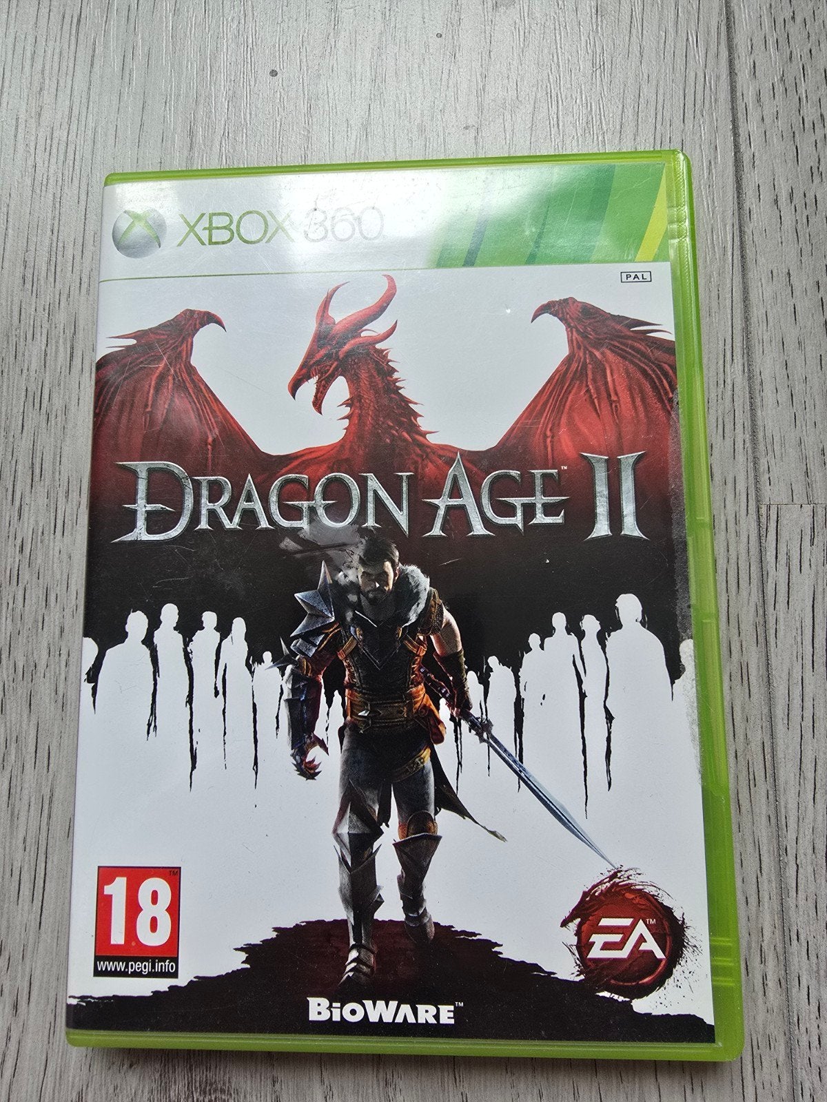 Dragon Age II Xbox 360 incl. boekje - Leeftijd 18+, Ophalen of Verzenden, Gebruikt, Avontuur en Actie, Vanaf 18 jaar