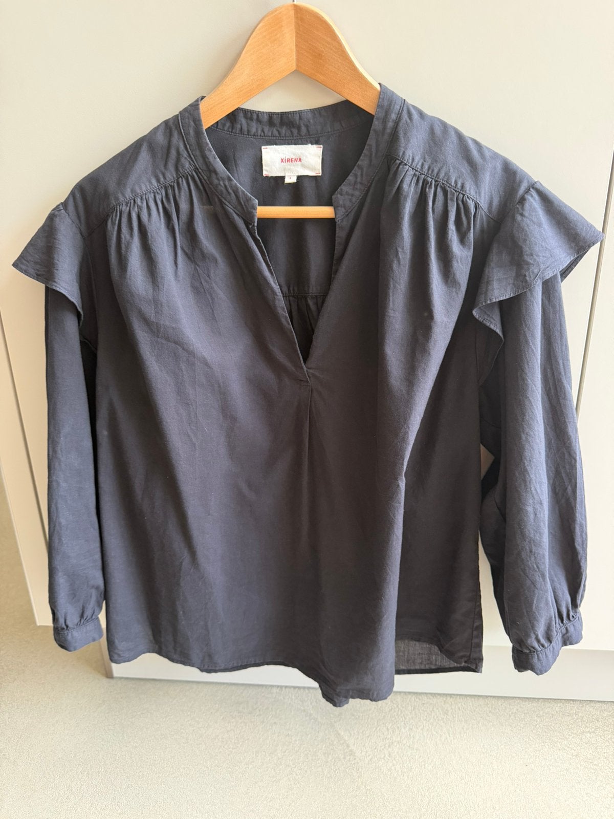 Zwarte Xirena blouse (maat s), Verzenden, Zo goed als nieuw, Maat 36 (S), Zwart