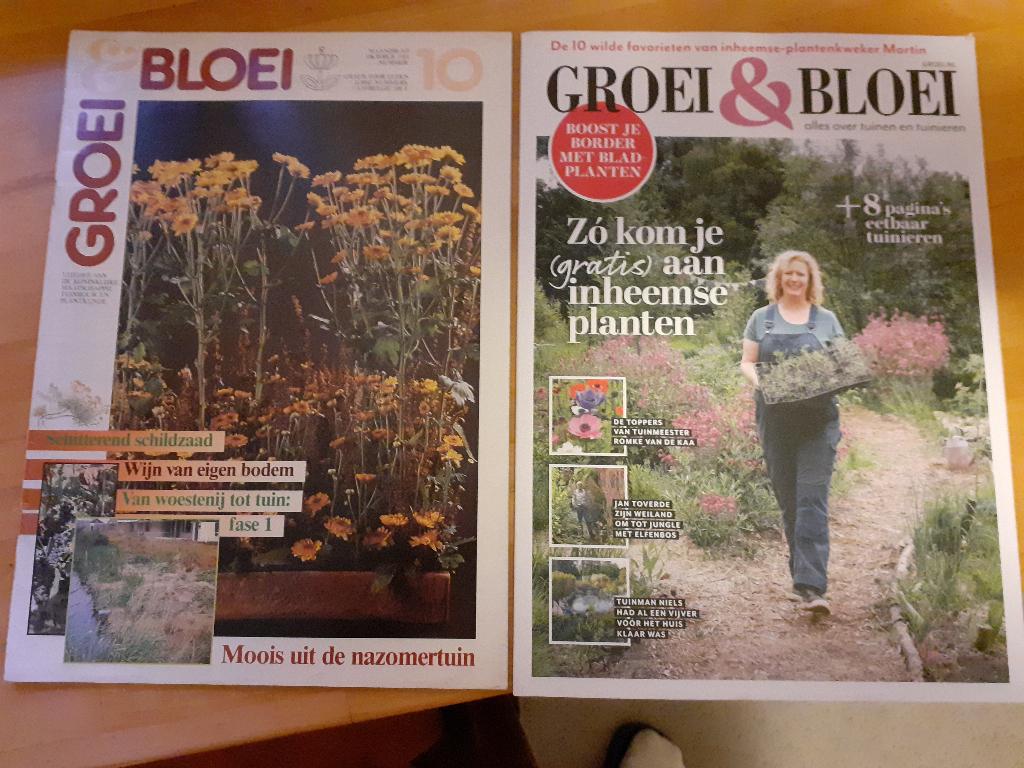 Groei&Bloei tijdschriften gratis op te halen, Ophalen, Overige soorten, Volle zon