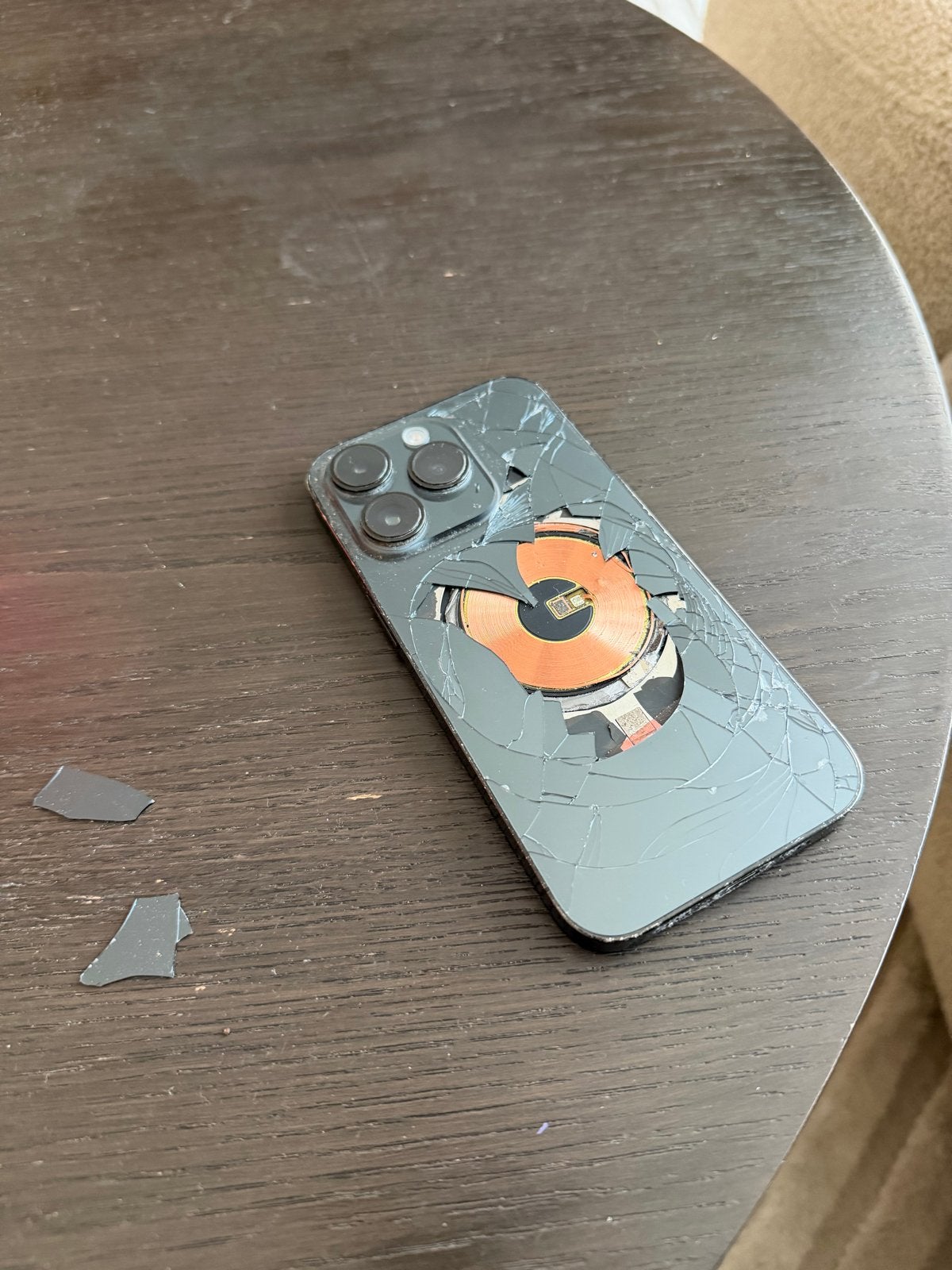 iPhone 14 Pro 256gb - Gebroken Scherm en Achterkant, 256 GB, Gebruikt, Zwart, Ophalen of Verzenden