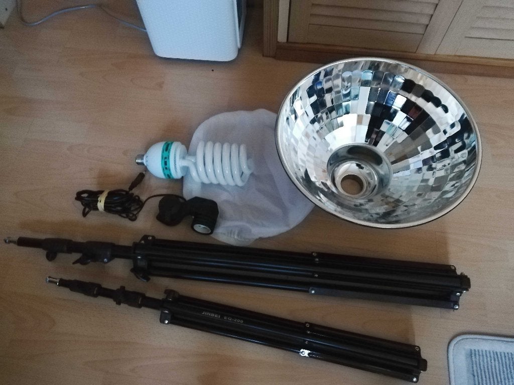 studioset, Audio, Tv en Foto, Fotografie | Fotostudio en Toebehoren, Ophalen, Zo goed als nieuw