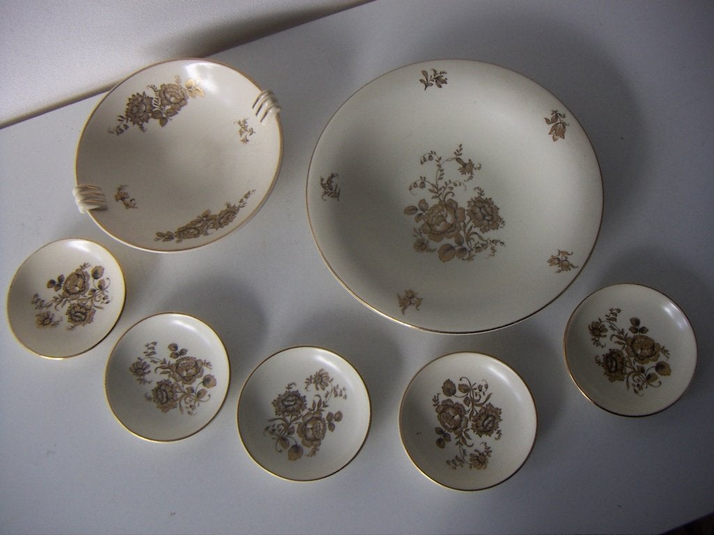 7x Zuid Holland Gouda plateel keramiek schaaltjes jr.ca.1935, Ophalen of Verzenden