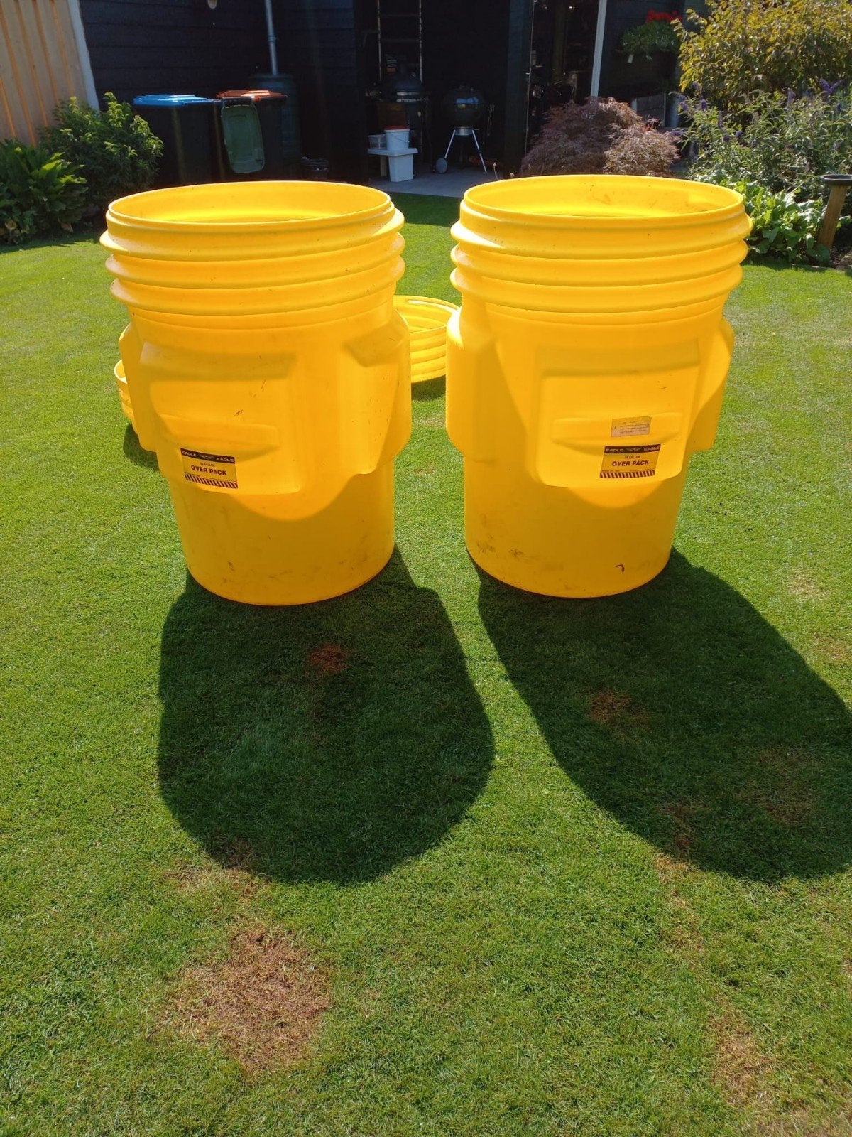 2x Eagle 95 Gallon Over Pack vaten - opslag/transport, Ophalen of Verzenden