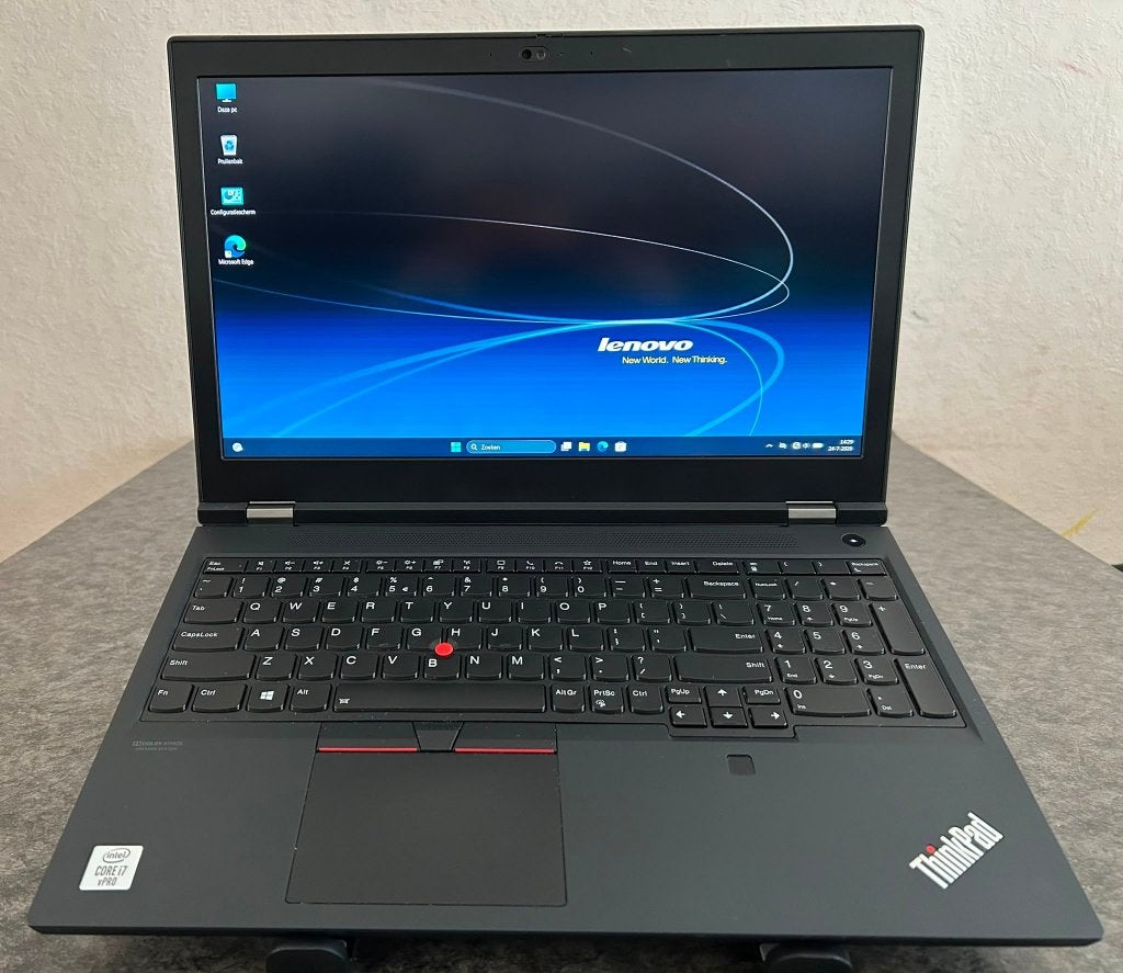 Lenovo Thinkpad P15 Gen1, Computers en Software, Ophalen, Gebruikt, Met videokaart, Intel i7 pro ( 10850H)