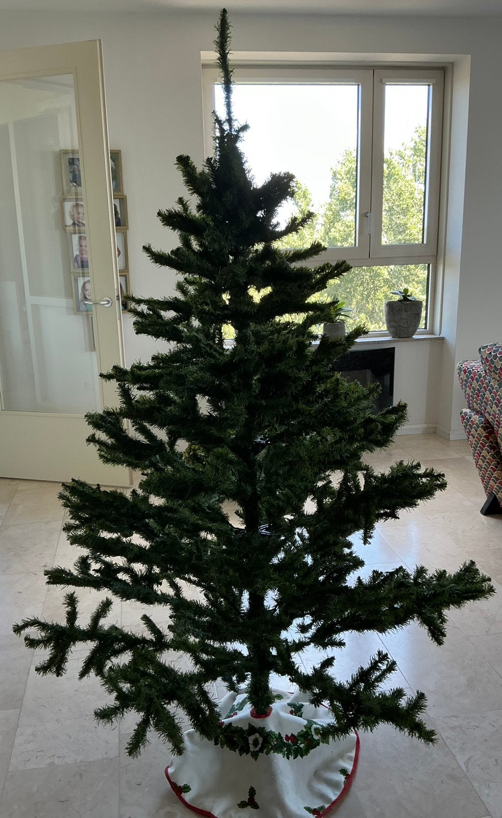 Kerstboom, Ophalen, Gebruikt