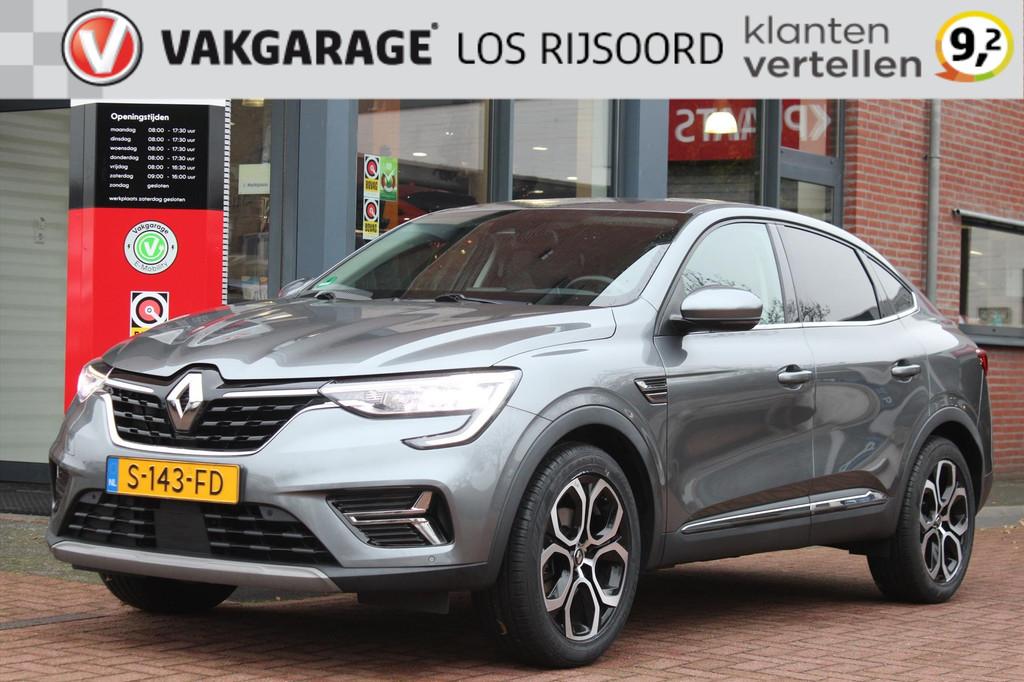 Renault Arkana 1.6 Hybrid Aut. *Techno* | Trekhaak | Carplay, Automaat, Gebruikt, 4 cilinders, Leder en Stof
