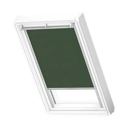 Velux GGL F06 verduisterend rolgordijn, forest green, Overige kleuren, Minder dan 100 cm, Ophalen of Verzenden, Zo goed als nieuw
