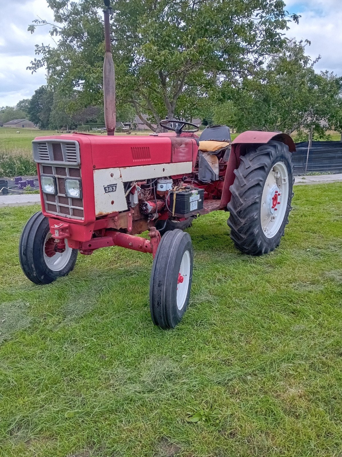 ihc mc cormick international tractor 383, Ophalen, Gebruikt, Tot 80 Pk, Case IH