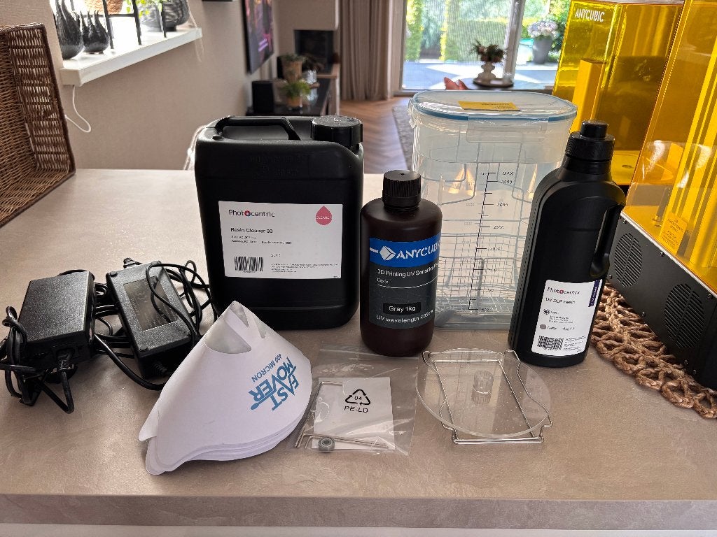 Anycubic Photon Mono X 3D-printer met accessoires, Ophalen, Gebruikt, Resin/Hars, Anycubic
