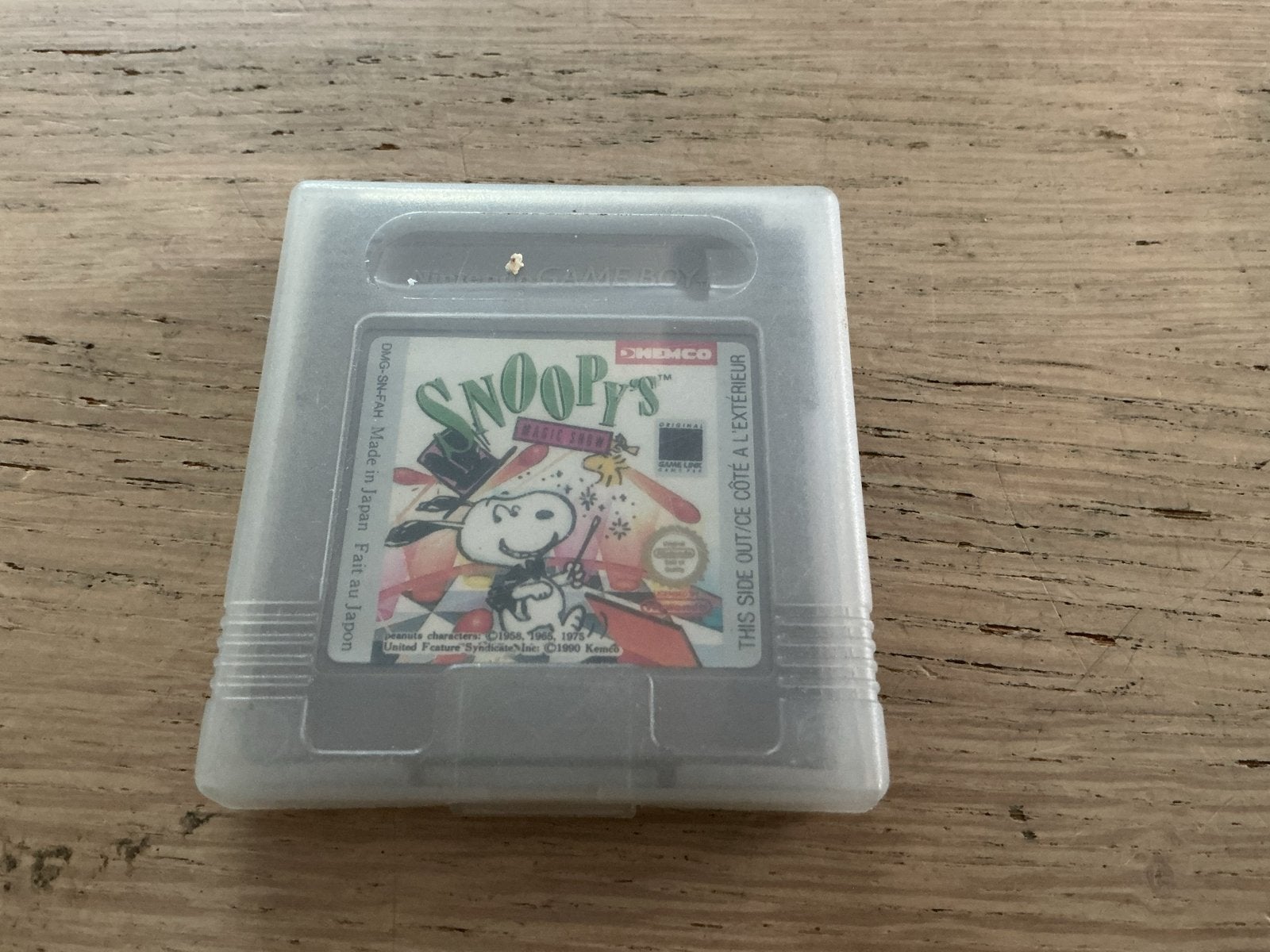 Snoopy's Silly Sports Spectacular Game Boy Nintendo Vintage, Gebruikt, 1 speler, Ophalen of Verzenden, Vanaf 3 jaar