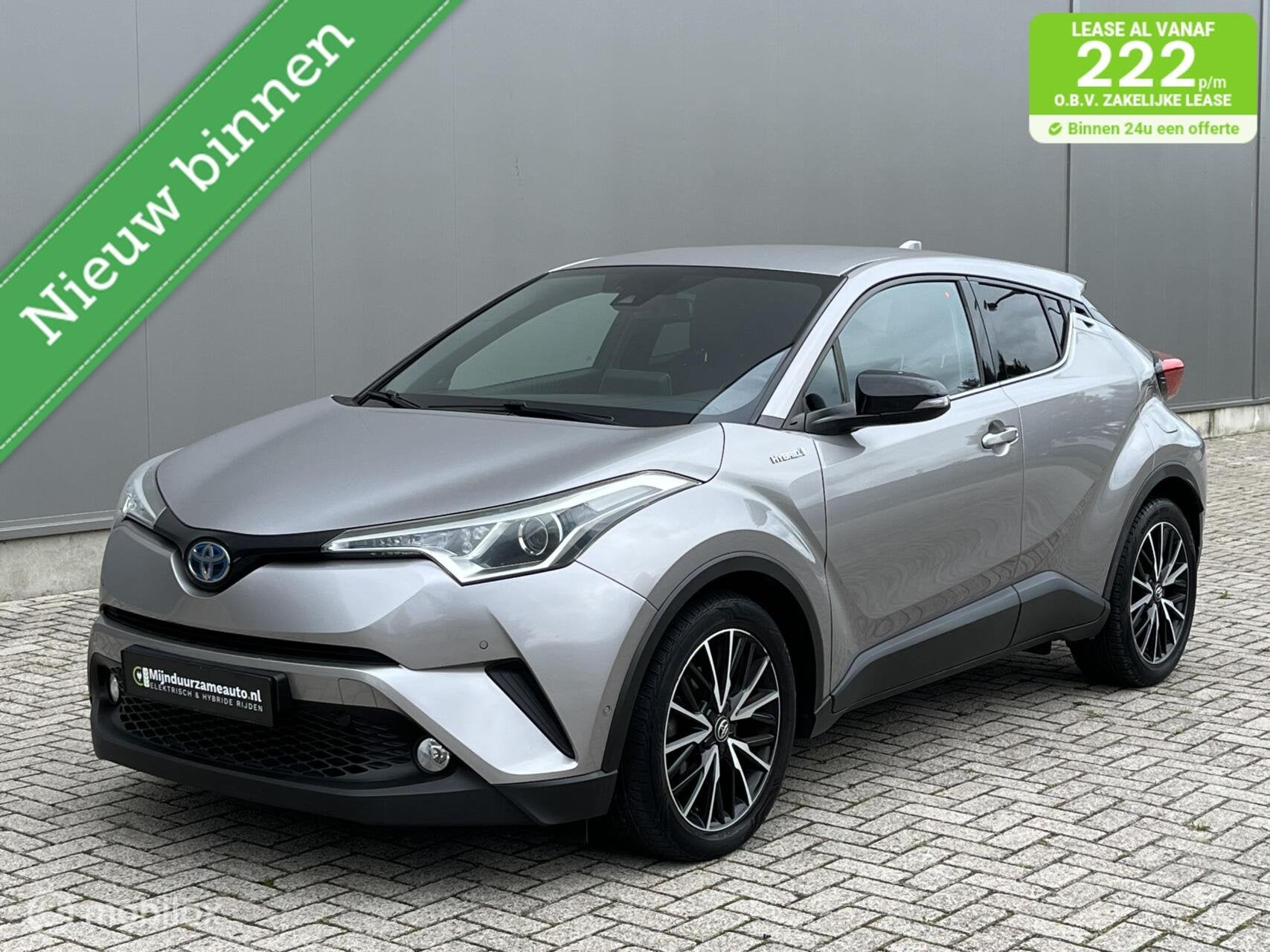 Toyota C-HR 1.8 Hybrid , Leder, Camera,Trekhaak Netjes !, Auto's, 4 cilinders, Leder en Stof, 122 pk, Origineel Nederlands