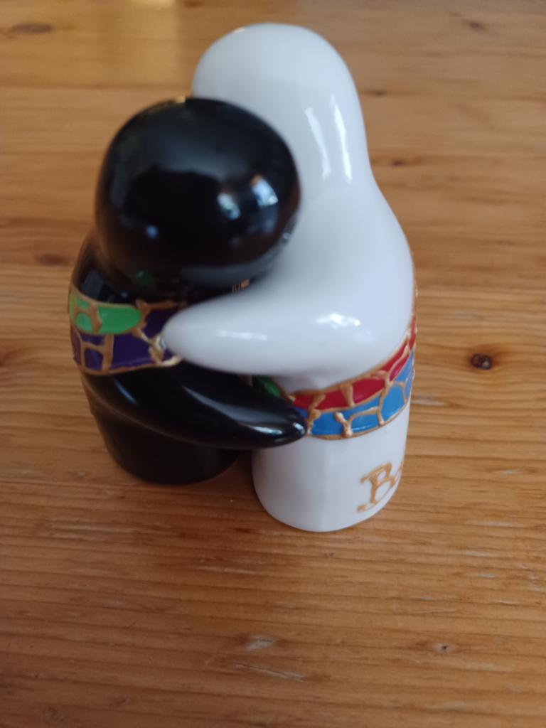 Gaudi Peper en Zoutstel zout stel Uniek Design, Overige typen, Ophalen of Verzenden, Zo goed als nieuw, Steen/keramiek