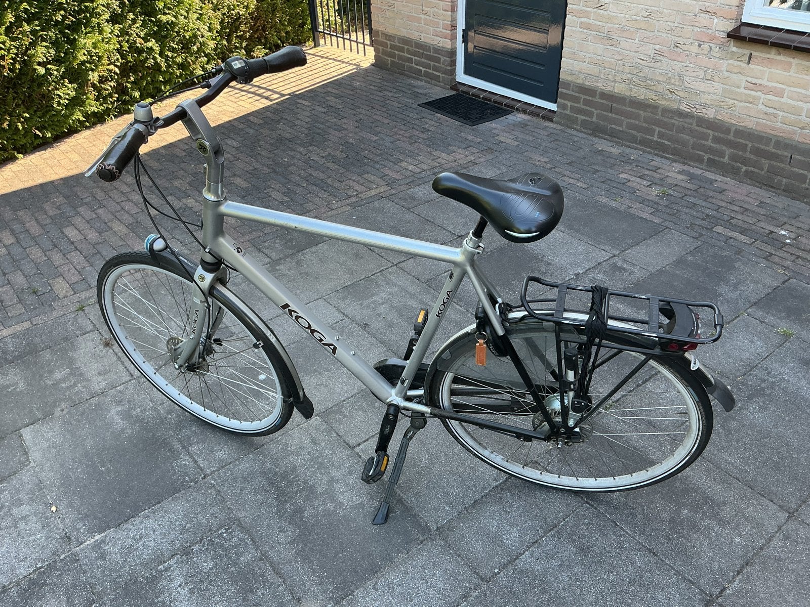 Koga herenfiets - 63 cm frame - Schijfremmen, Gebruikt, 61 tot 65 cm, Schijfrem, Ophalen