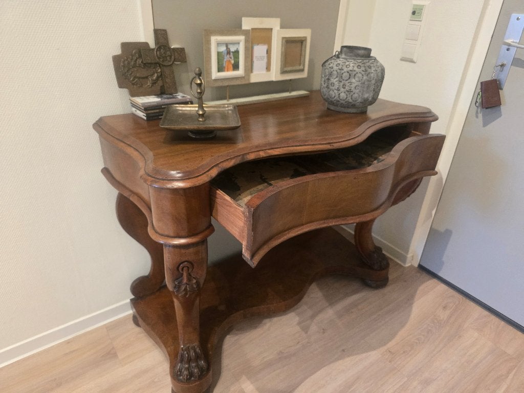 Console 50 euro, Huis en Inrichting, Tafels | Sidetables, Gebruikt, 100 tot 150 cm, Ophalen of Verzenden, 25 tot 50 cm