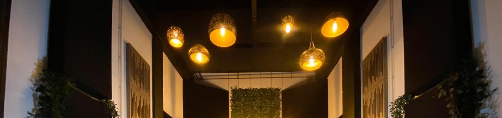 Sfeervolle Vintage Oosterse Hanglampen Set (6stuks), Ophalen, Oosters/Marokkaans/Vintage, E27 (groot), Zo goed als nieuw