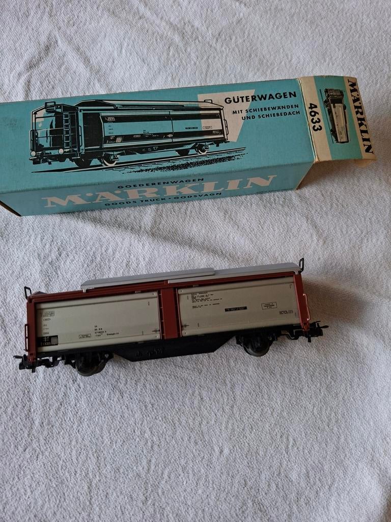 Marklin Goederenwagon 4633, Hobby en Vrije tijd, Modeltreinen | H0, Ophalen