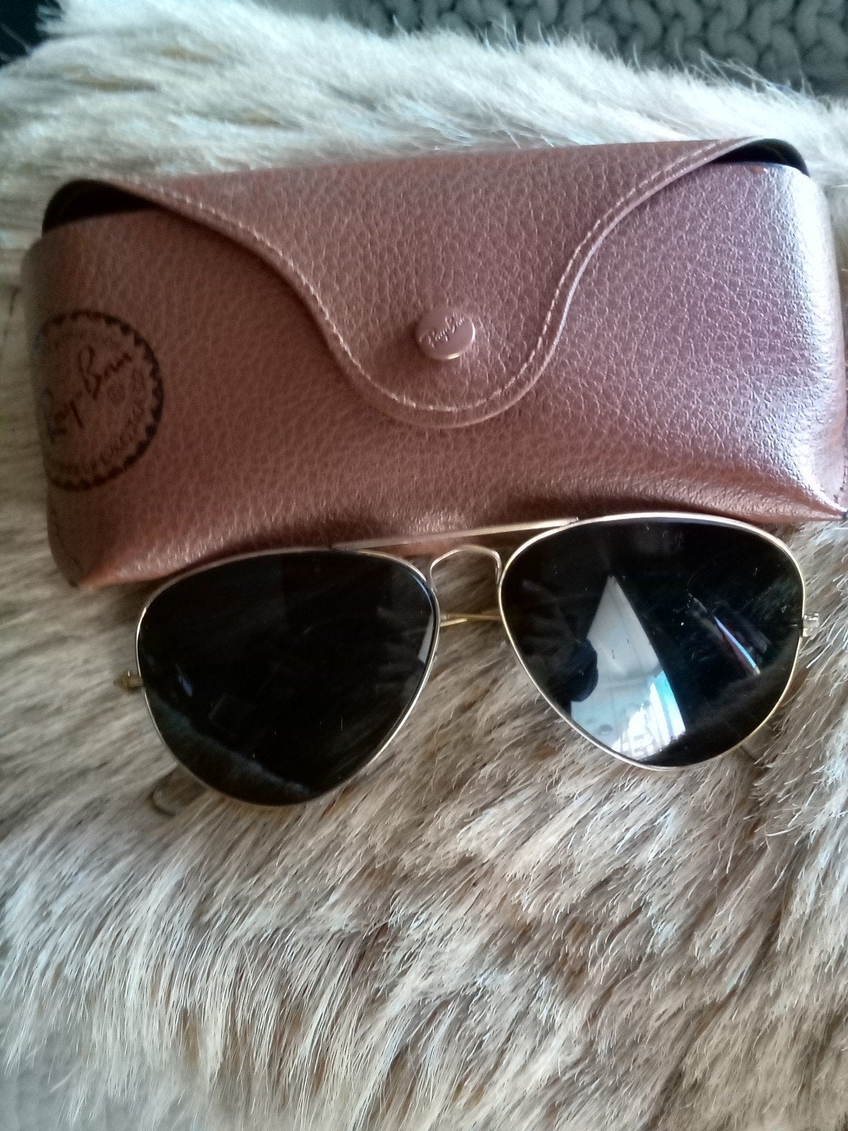 vintage Aviator van Ray-Ban B&L origineel jaren 70, Gebruikt, Zonnebril, Overige kleuren, Ophalen of Verzenden