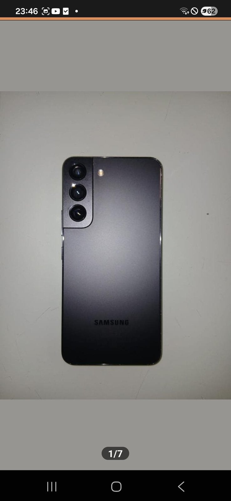 Samsung S22 telefoon, Zwart, Ophalen of Verzenden, Zo goed als nieuw, Galaxy S22